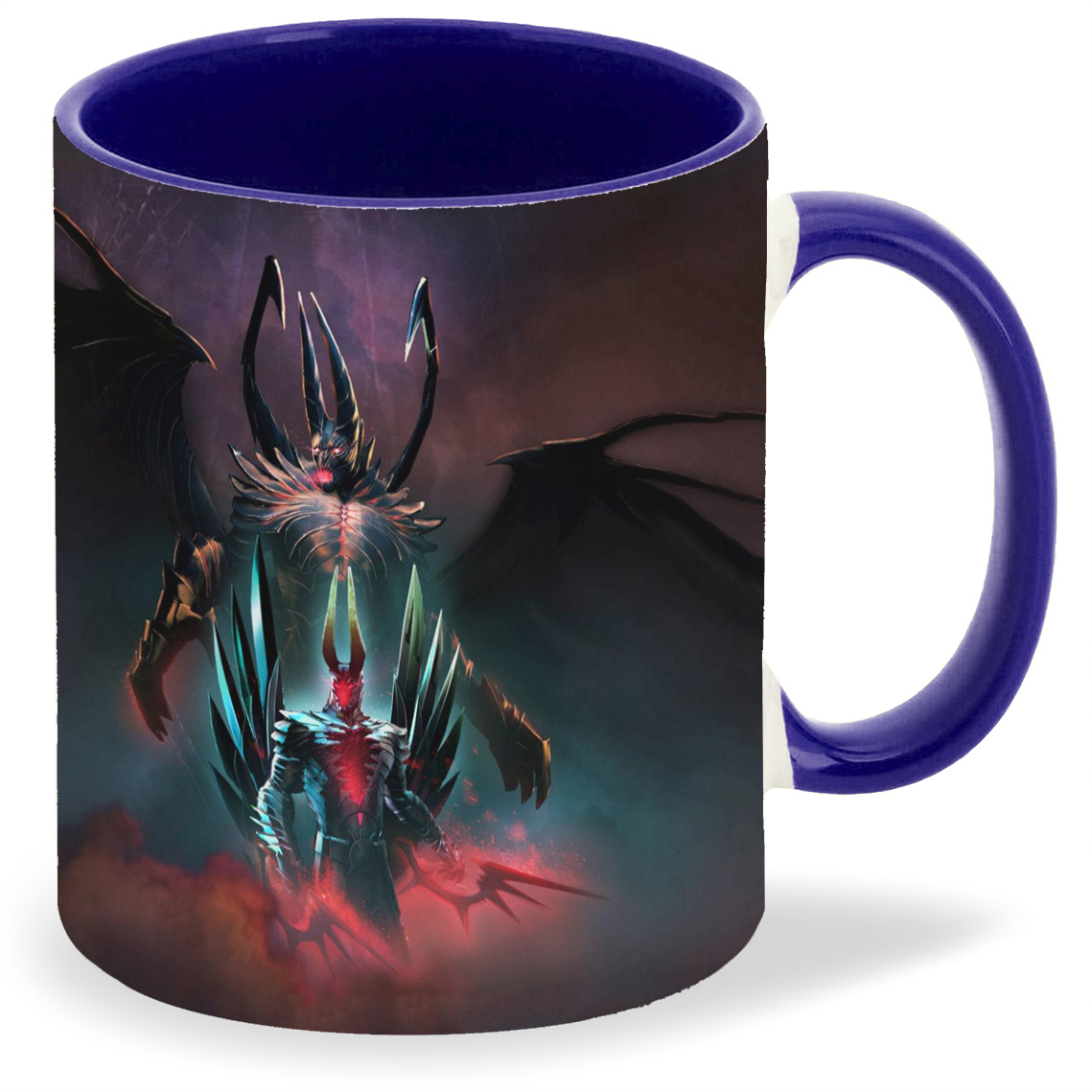 

Кружка CoolPodarok Dota2 Дота2 чумной серый terrorblade, Dota2 Дота2 чумной серый terrorblade