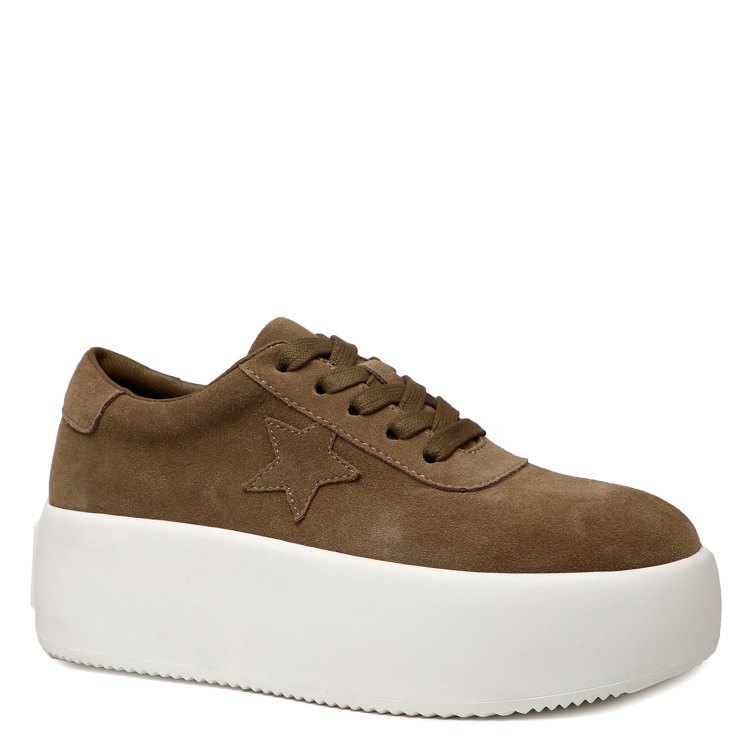 

Кеды женские Tendance YS-38055A-5 хаки 35 EU, YS-38055A-5