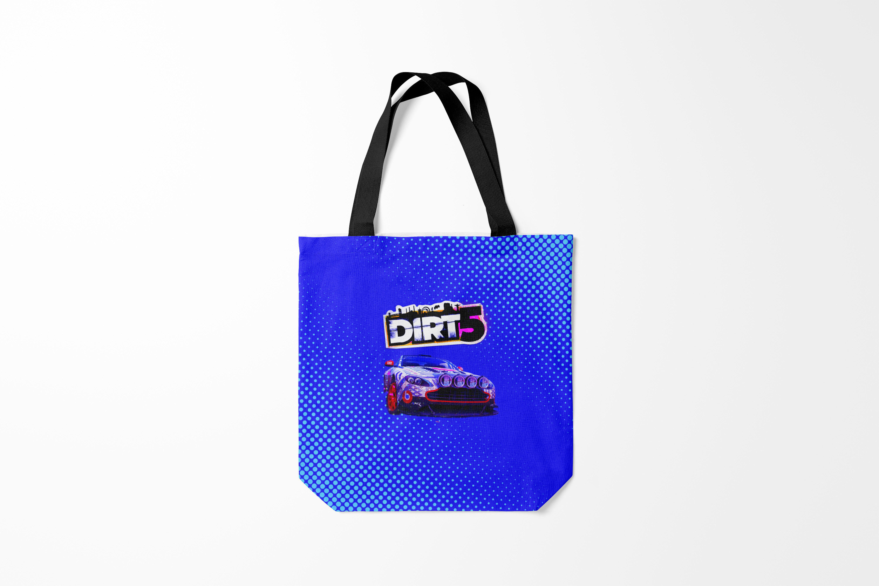 

Сумка шoппер унисекс Burnettie Игры Dirt 5, синий, Игры Dirt 5