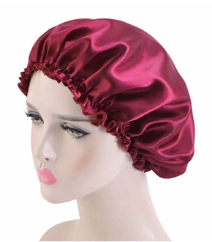 

Шапочка COSY для волос атласная бордо, Красный, MEN_КИТ-ШАП