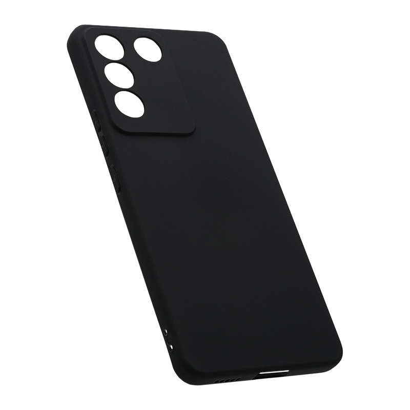 

Силиконовый чехол TPU Case матовый для Vivo T2 черный
