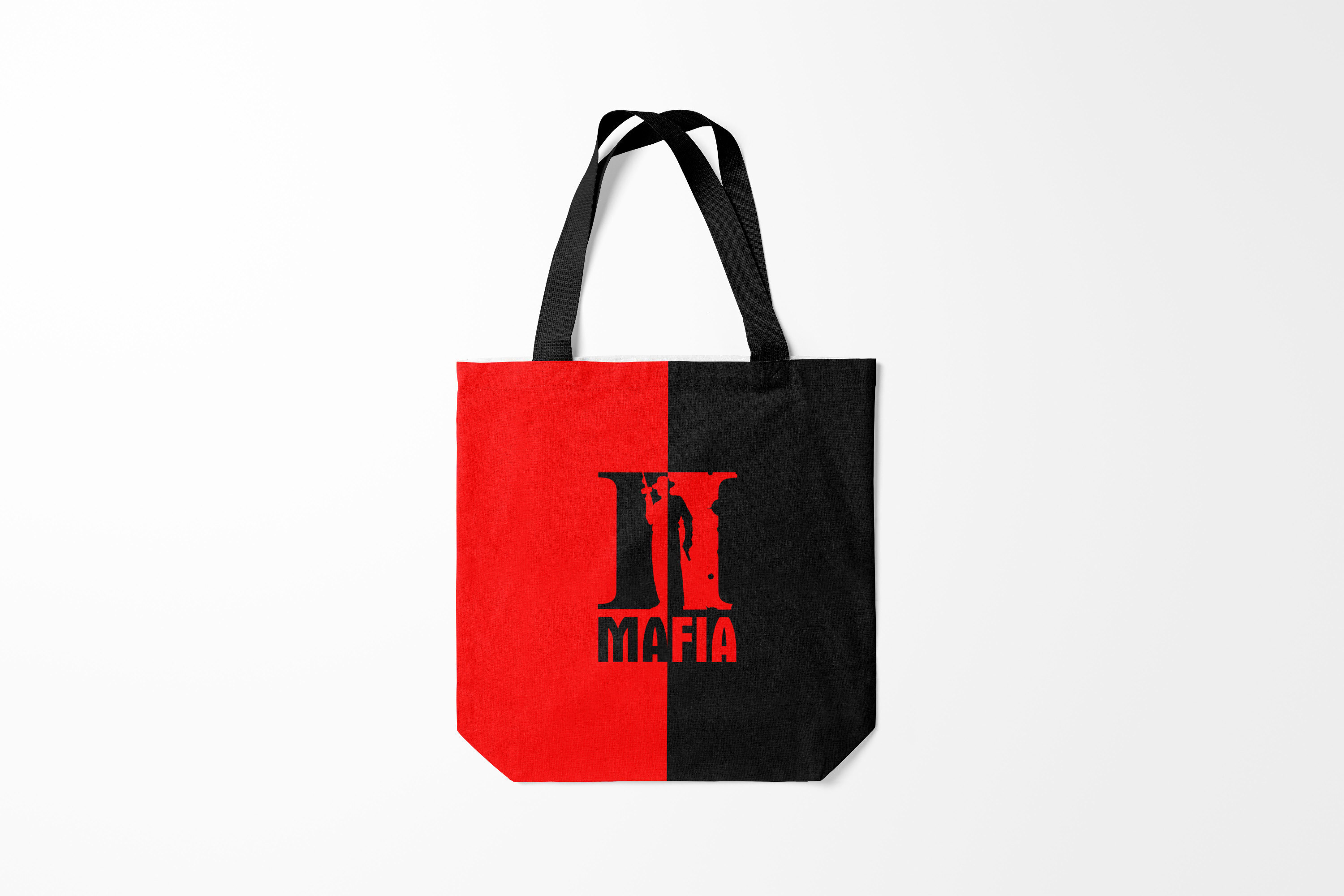 

Сумка шoппер унисекс Burnettie Игры MAFIA 2 9, черный, Игры MAFIA 2 9