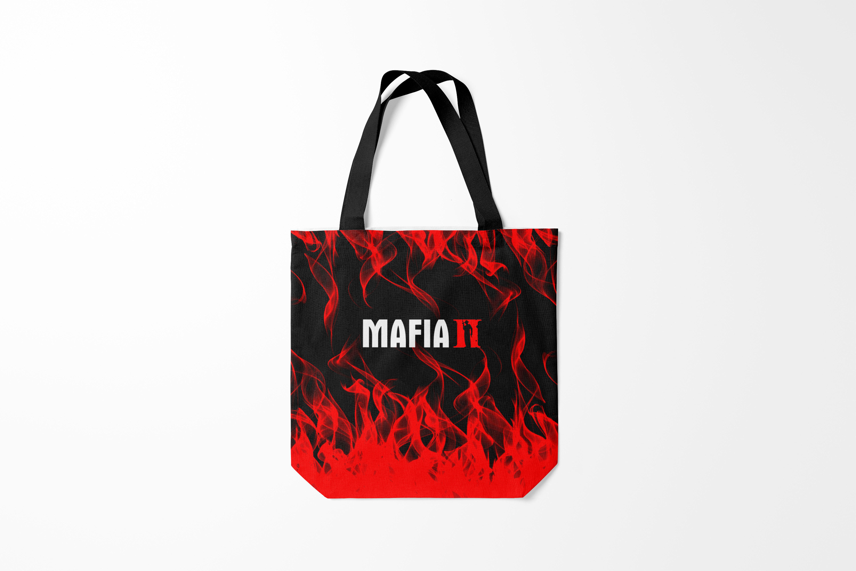 

Сумка шoппер унисекс Burnettie Игры Mafia 2., черный, Игры Mafia 2.