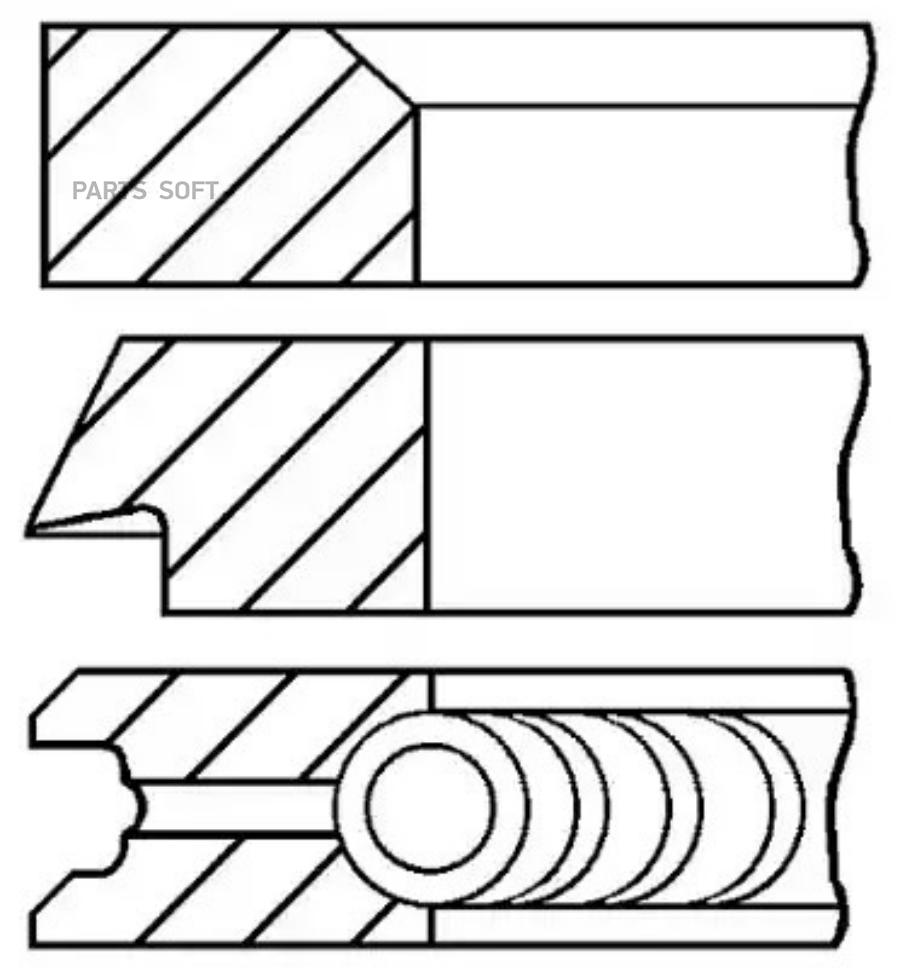 

Кольца ALFA ROMEO 164 (164)