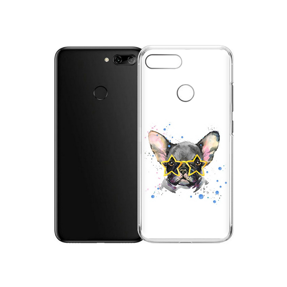 

Чехол MyPads Tocco для Alcatel 1S буля в очках (PT227137.662.252), Прозрачный, Tocco
