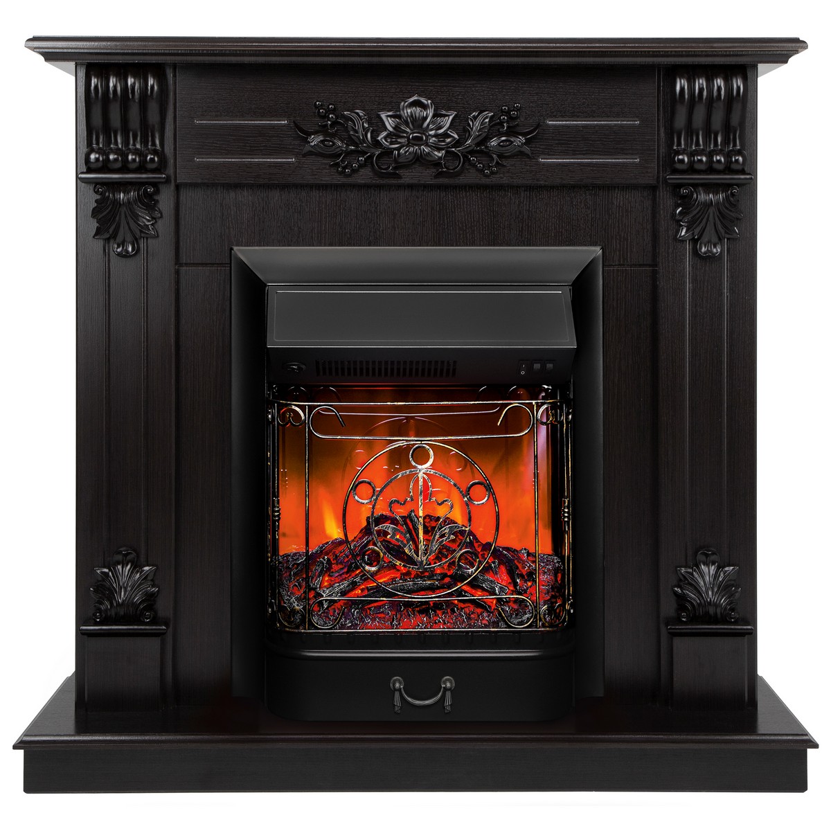 

Электрокамин RealFlame Ottawa DN с очагом Majestic Lux Black, Ottawa венге
