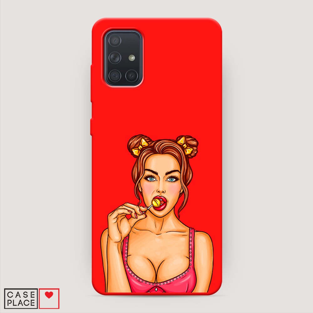 

Чехол Awog на Samsung Galaxy A71 4G "Вкусный леденец", Разноцветный