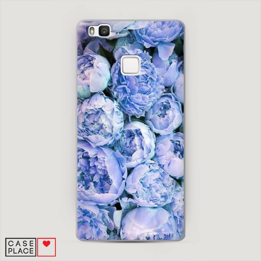 

Чехол Awog "Пионы голубые" для Huawei P9 lite, 61740-6