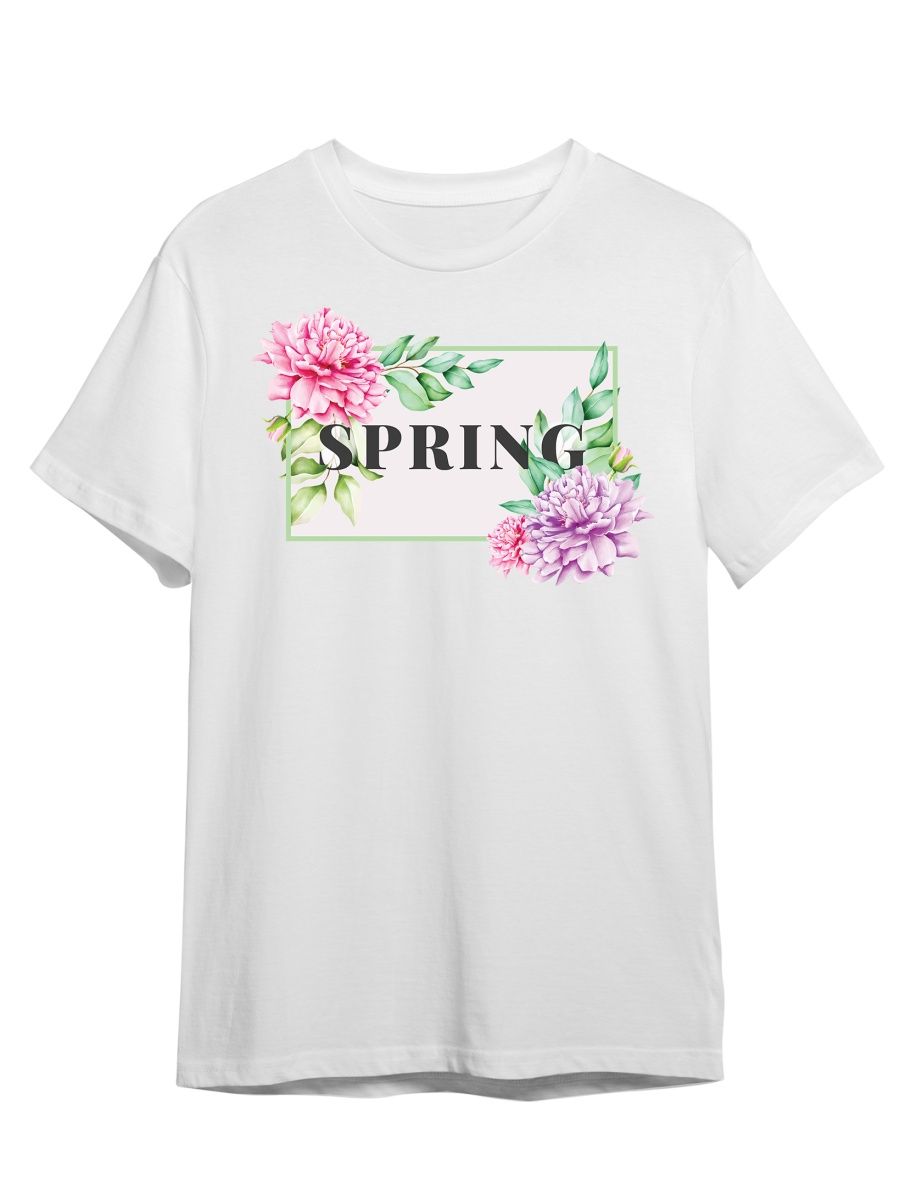 

Футболка унисекс СувенирShop Цветы/Любовь/Love/Весна 3 белая 4XL, Белый, "Цветы/Любовь/Love/Весна" 3
