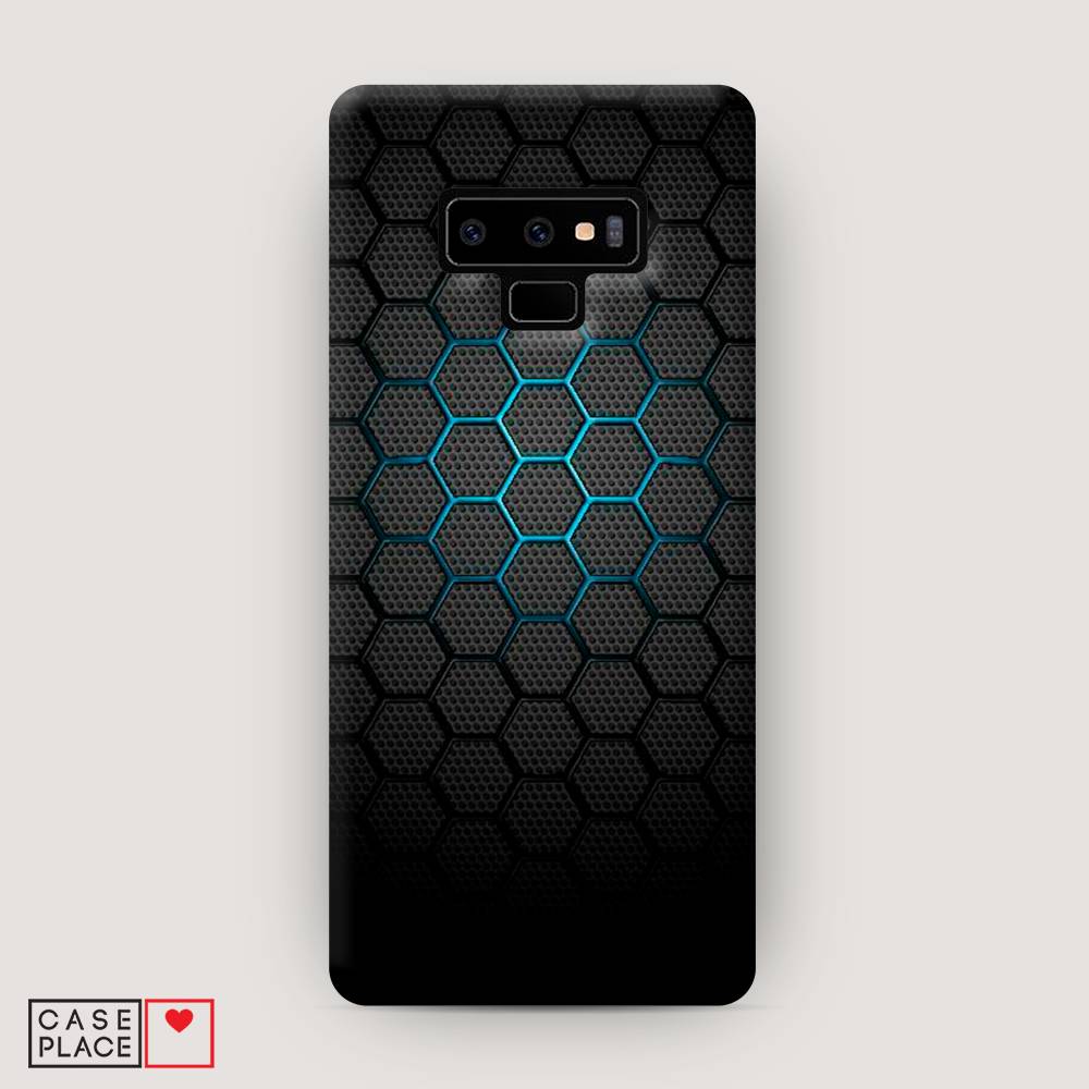 

Чехол Awog "Бирюзовые соты" для Samsung Galaxy Note 9, 26320-2