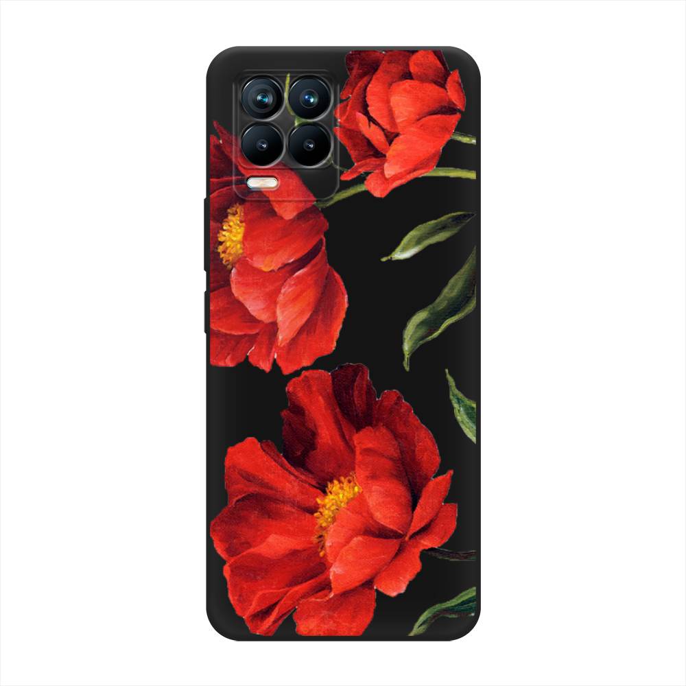 

Чехол Awog на Realme 8/8 Pro "Красные маки", Разноцветный, 255452-1
