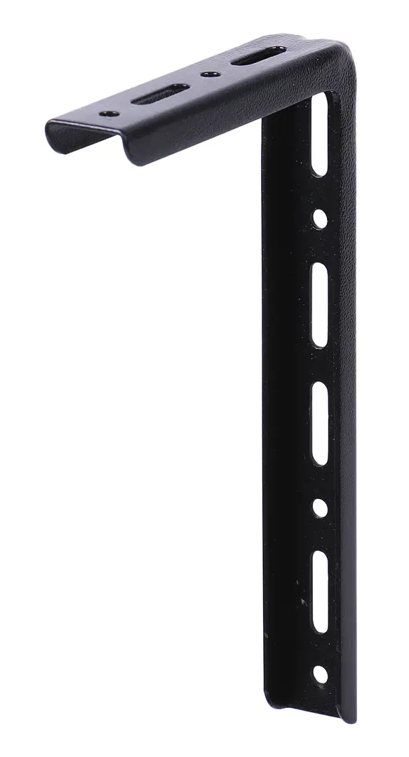 

Кронштейн Larvij Modern1 15x25 см сталь нагрузка до 40 кг цвет чёрный, Черный