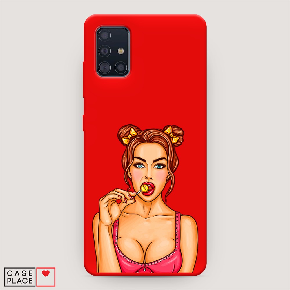 

Чехол Awog на Samsung Galaxy A51 "Вкусный леденец", Разноцветный