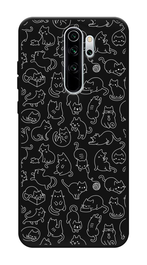 

Чехол Awog на Xiaomi Redmi Note 8 Pro "Шкодливые котики", Разноцветный, 36652-1