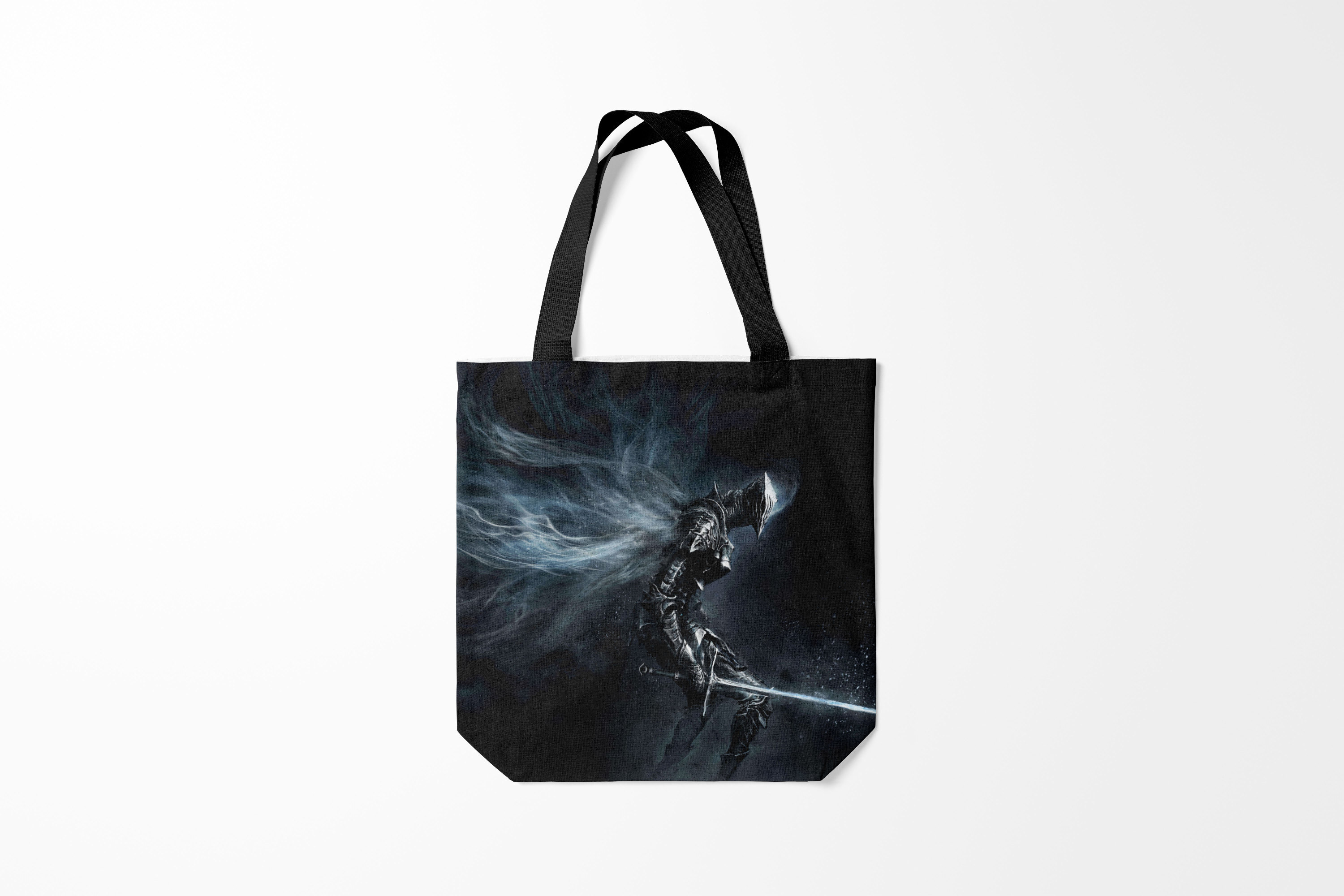 

Сумка шoппер унисекс Burnettie Игры Ночной рыцарь, черный, Игры Ночной рыцарь