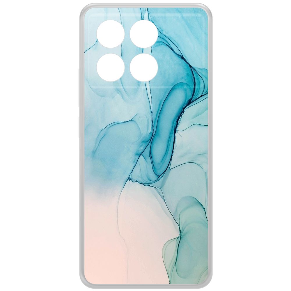 

Чехол-накладка Krutoff Clear Case Абстракт разводы для Xiaomi Poco X6 Pro, Прозрачный