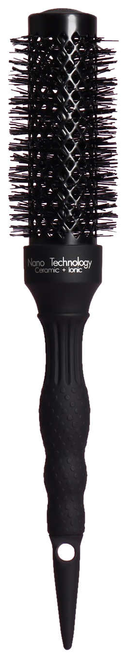 Брашинг, вентилируемый, прорезиненная ручка, d = 3,2/5 x 28,7 см, цвет чёрный брашинг вентилируемый d 4 8 6x25 см чёрный розовый