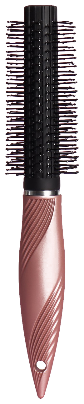 фото Брашинг, вентилируемый, d = 2/4,5 × 23 см, цвет чёрный/розовый queen fair