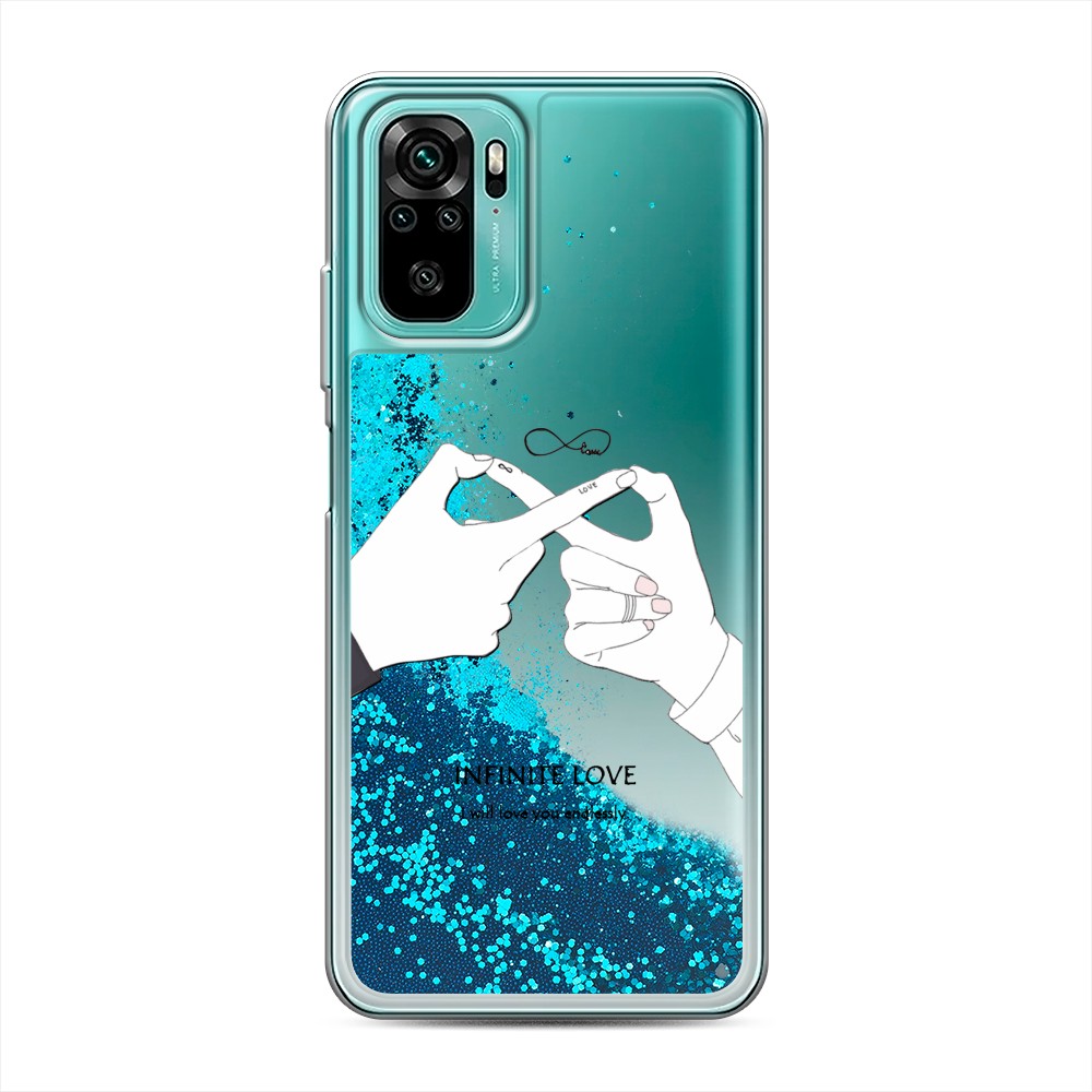 

Чехол Awog на Xiaomi Redmi Note 10/Note 10S/M5s "Любовь навсегда", Разноцветный, 39793-1
