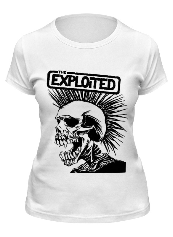 

Футболка женская Printio The exploited белая M, Белый, The exploited