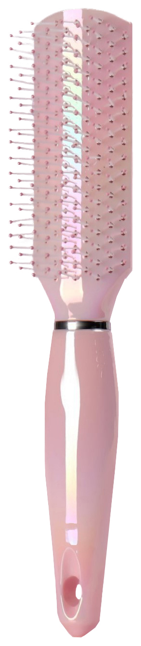 Расчёска массажная, 23 x 4 см, цвет розовый queen fair расчёска массажная с магнитом