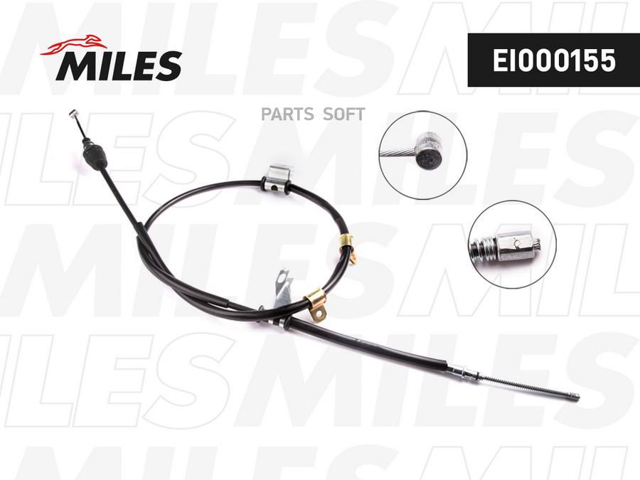 

Трос Ручного Тормоза Miles Ei000155 Hyundai Matrix 01- Miles арт. EI000155
