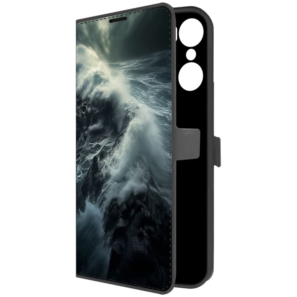 

Чехол-книжка Krutoff Eco Book для Infinix Hot 12 Pro Шторм (черный)