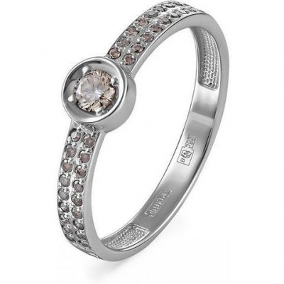 

Кольцо из белого золота с бриллиантом р. 17,5 Kabarovsky 1-1520-9200, 1-1520-9200