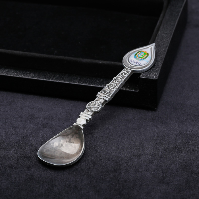 

Ложка в форме капли нефти «ХМАО. Герб», ХМАО