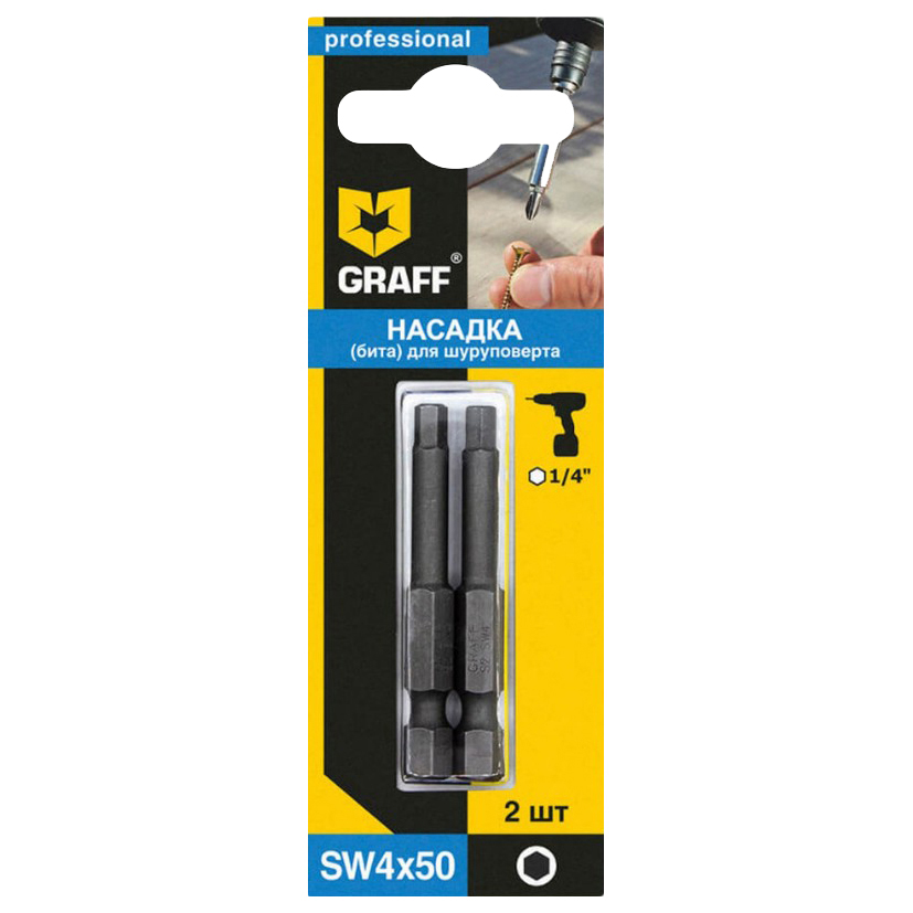 

GRAFF Бита SW 4x50 мм 410450