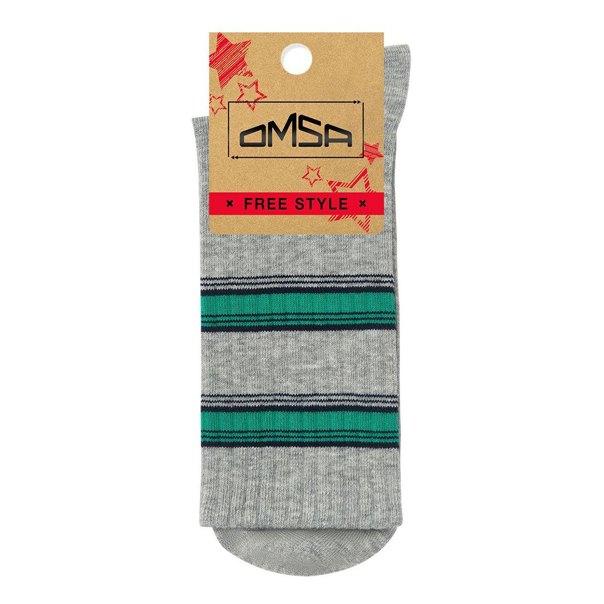

Носки мужские Omsa серые, Серый