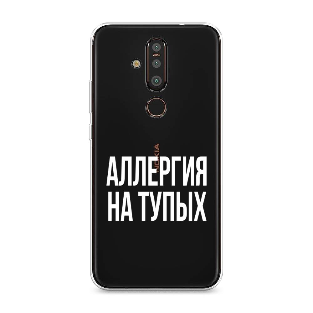 

Чехол Awog "Аллергия на тупых" для Nokia X71