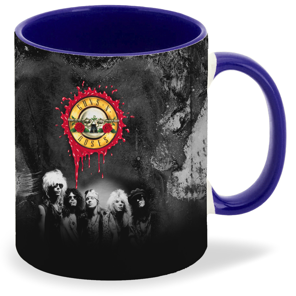

Кружка CoolPodarok guns n roses эмблема, guns n roses эмблема