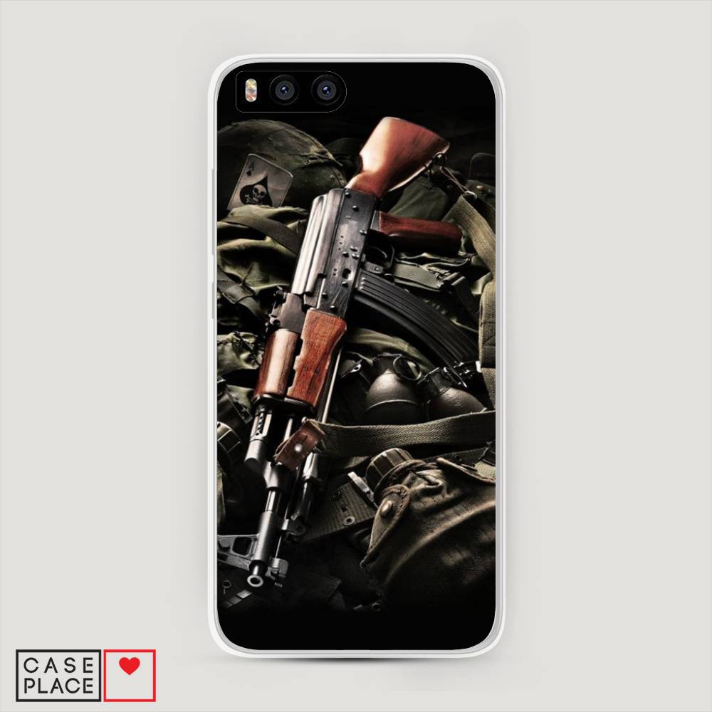 

Пластиковый чехол "Автомат" на Xiaomi Mi6