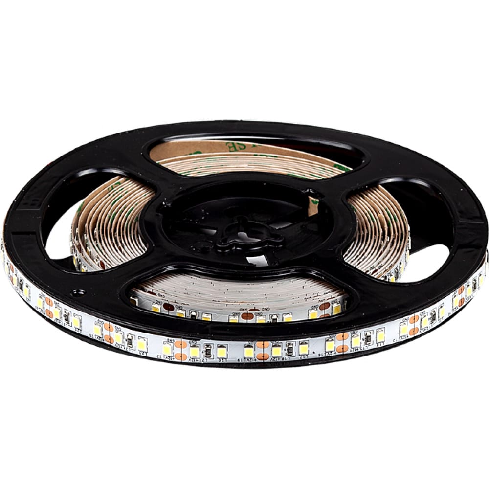 

Светодиодная лента MAKSILED 12В, 9.6Вт/м, 120 д/м, IP20, 5м, ML-R120-2835-CW-PRO