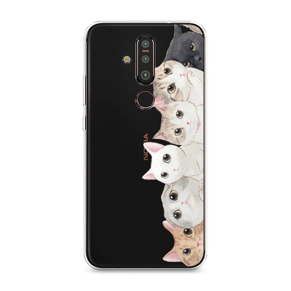 

Чехол Awog "Котики" для Nokia X71