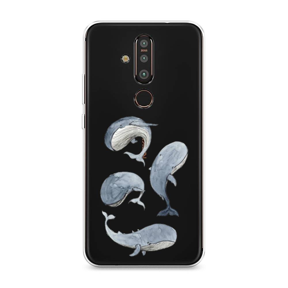

Чехол Awog "Киты" для Nokia X71
