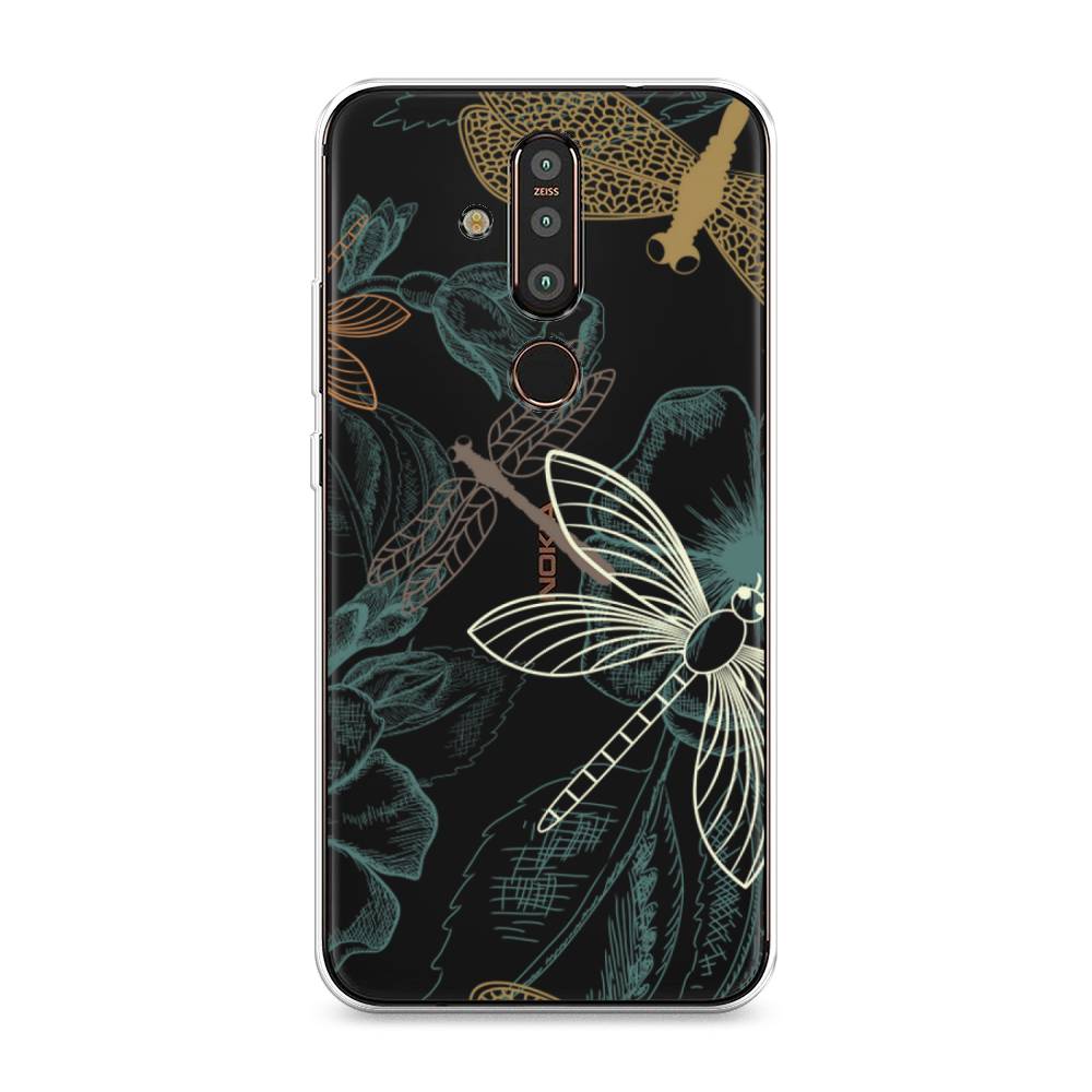 

Чехол Awog "Тени стрекоз" для Nokia X71
