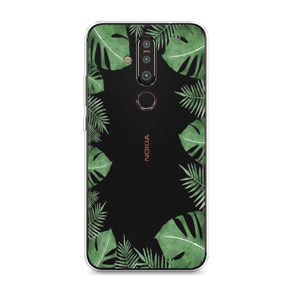 

Чехол Awog "Листья папоротника рамка" для Nokia X71