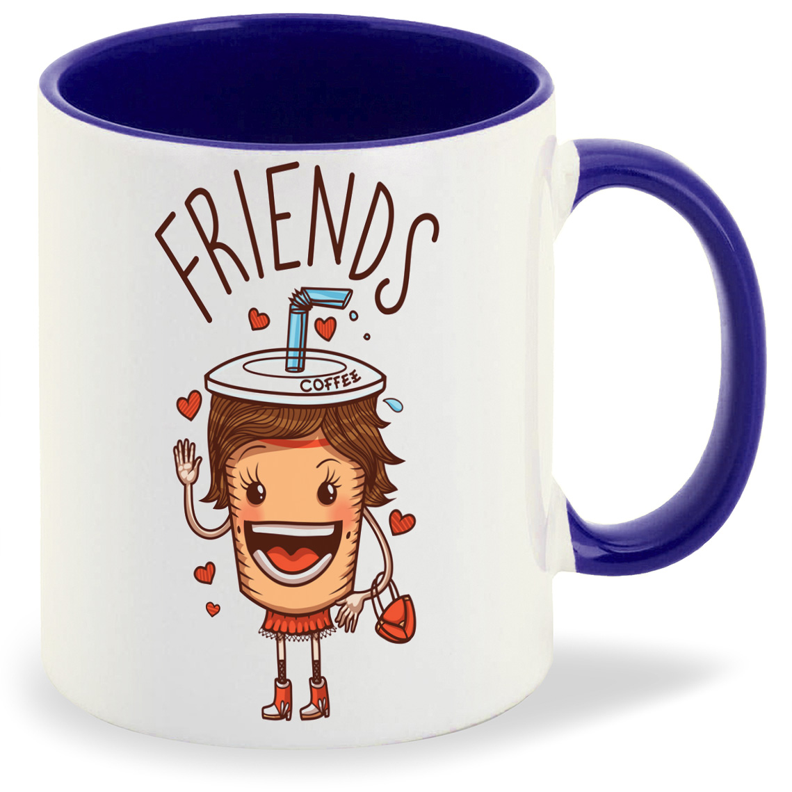 

Кружка CoolPodarok Прикол Friends, Прикол Friends