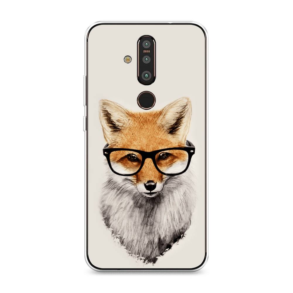 

Чехол Awog "Лиса в очках" для Nokia X71