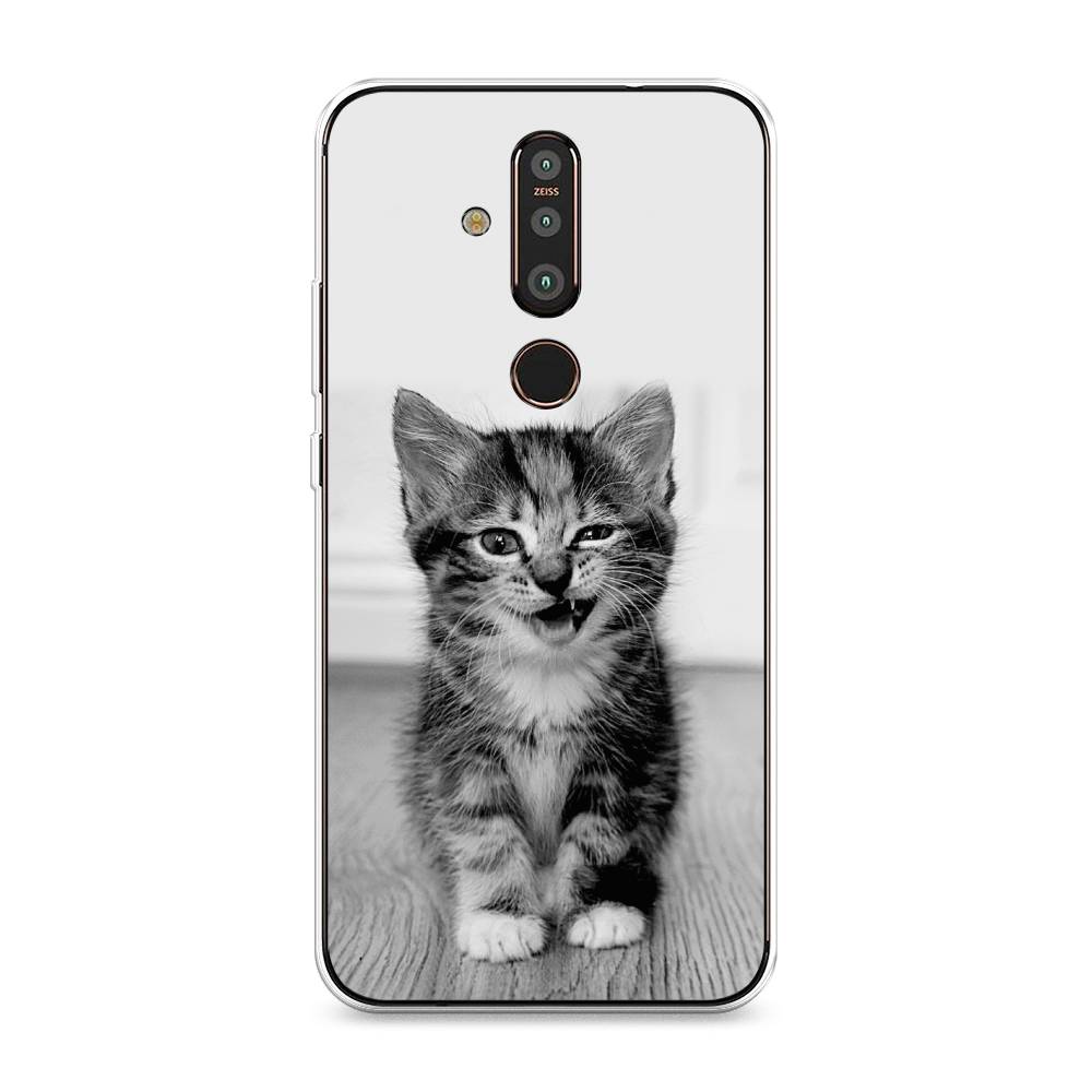 

Чехол Awog "Подмигивающий котенок" для Nokia X71