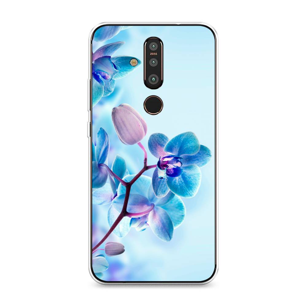 

Чехол Awog "Голубая орхидея" для Nokia X71