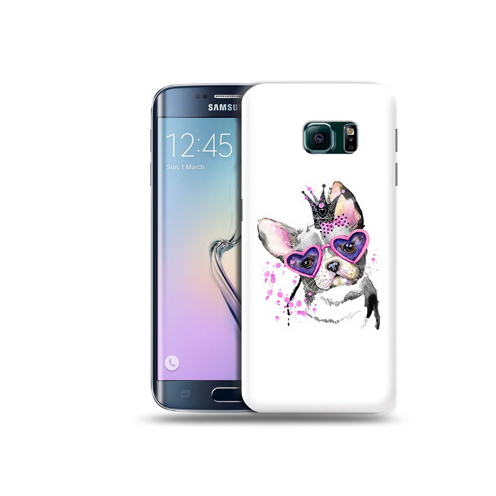 

Чехол MyPads Tocco для Samsung Galaxy S6 Edge принцесса, Прозрачный, Tocco