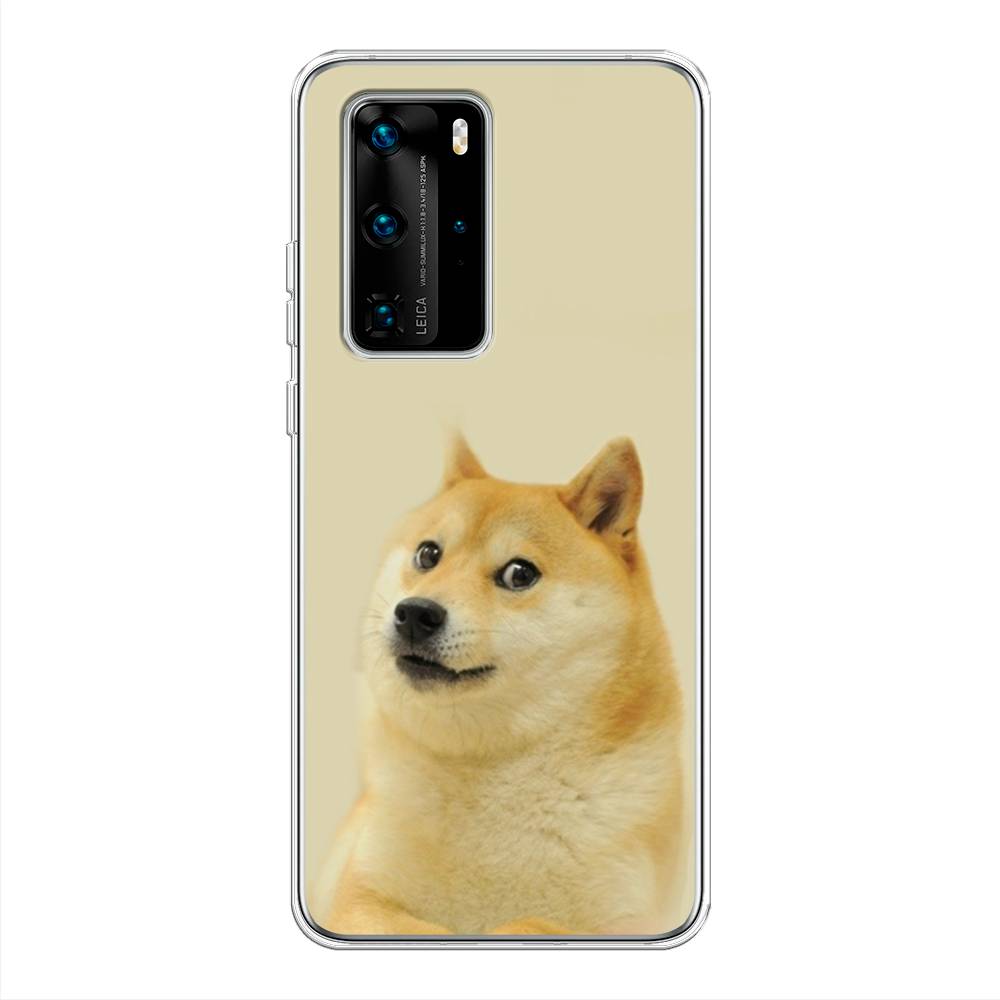 

Чехол Awog на Huawei P40 Pro "Собака подозревака", Коричневый;желтый;бежевый, 610950-9