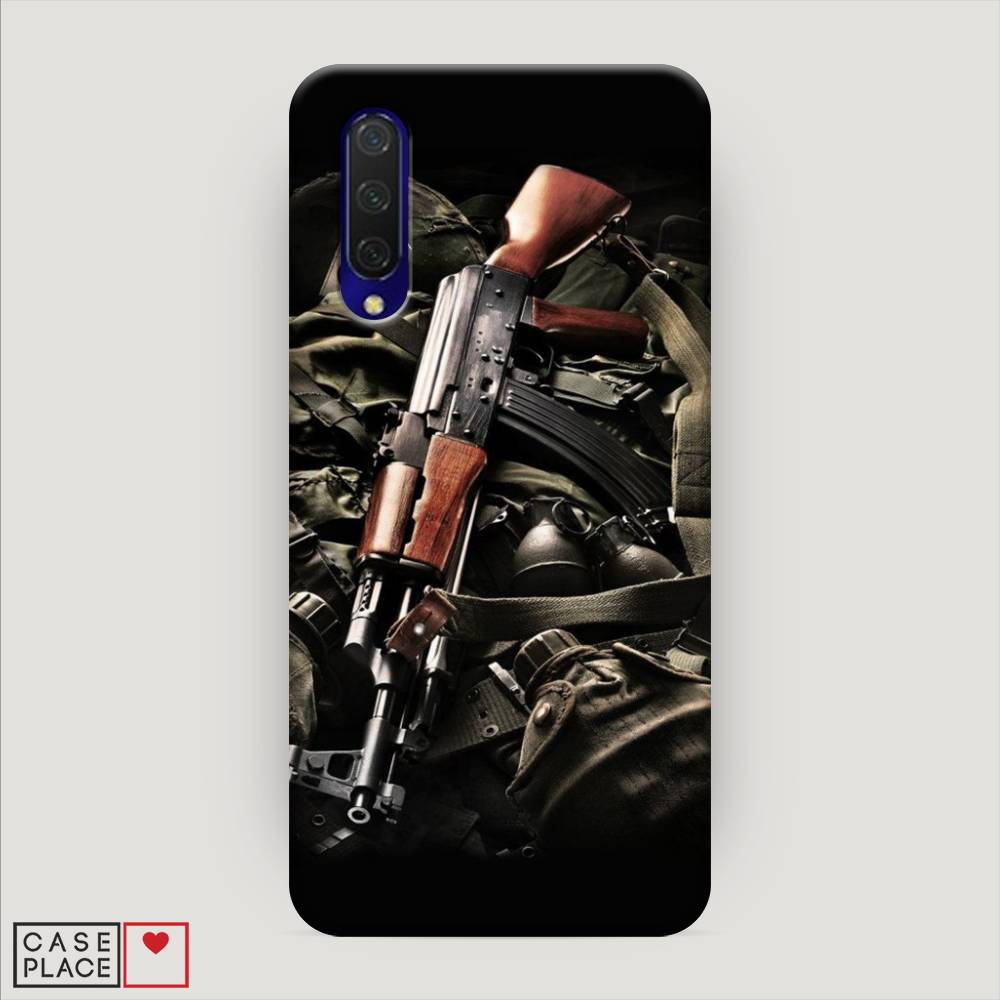 

Пластиковый чехол "Автомат" на Xiaomi Mi CC9, 36120-4