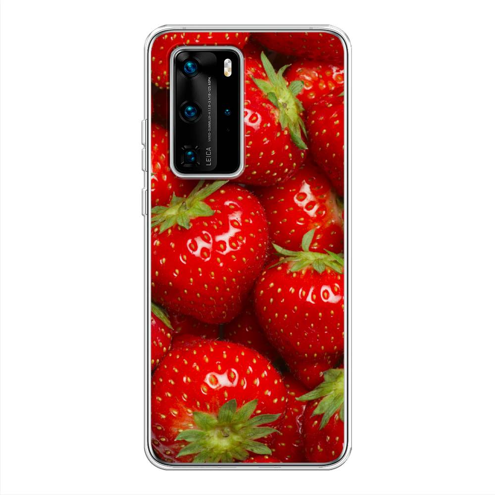 

Чехол Awog на Huawei P40 Pro "Клубника", Красный;зеленый, 610950-10