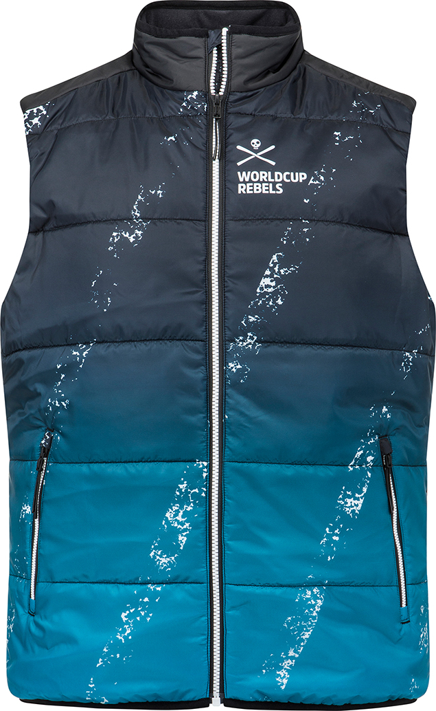 Утепленный жилет мужской Head Race Star Vest (23/24) разноцветный M/L