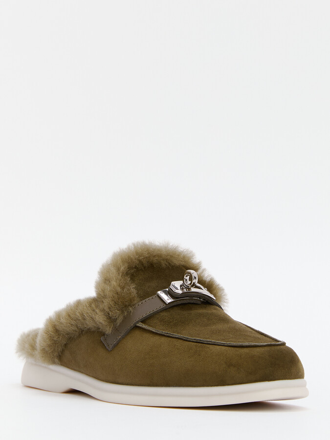 

Шлепанцы женские Tendance YS-2299A-260 хаки 39 EU, YS-2299A-260
