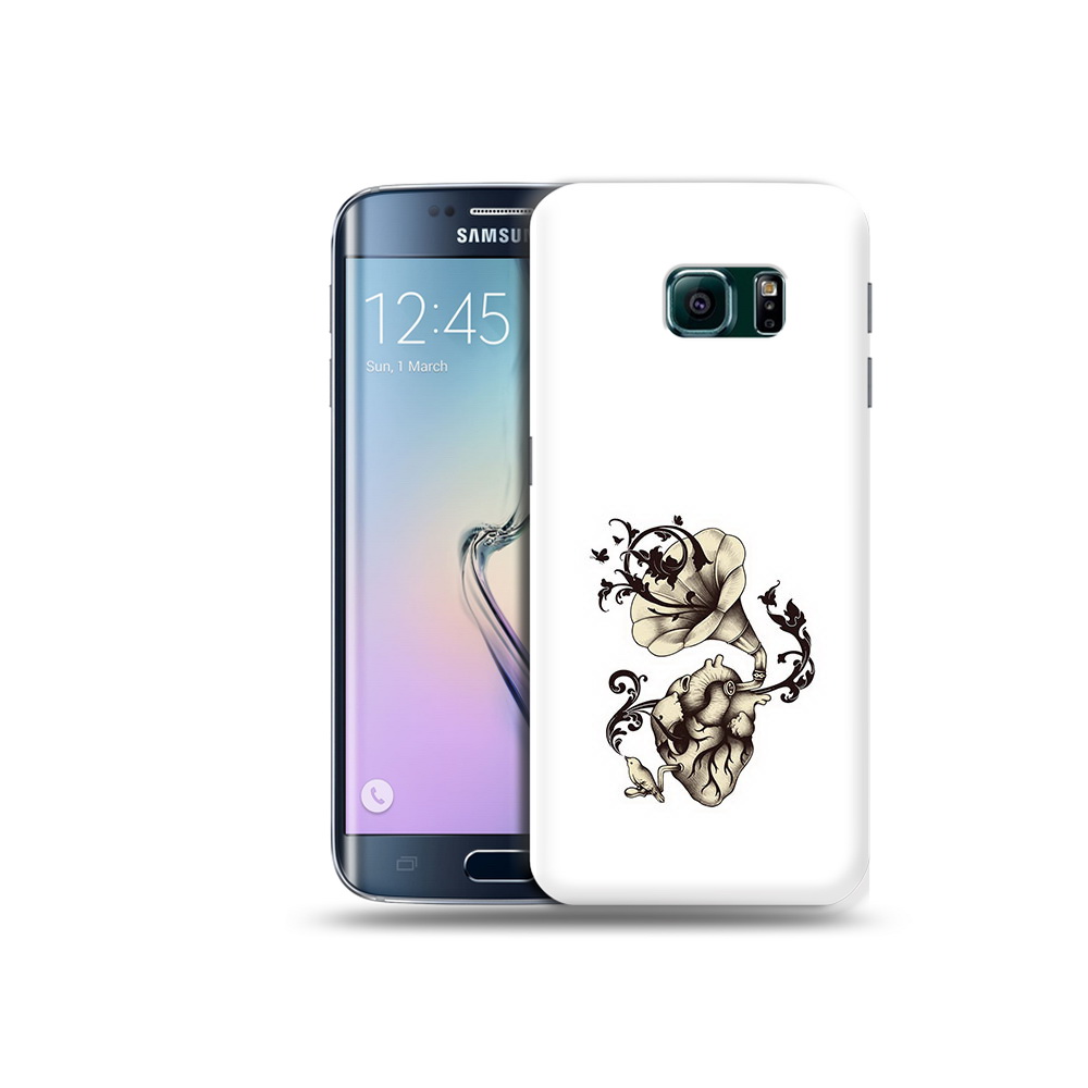 

Чехол MyPads Tocco для Samsung Galaxy S6 Edge Граммофон, Прозрачный, Tocco